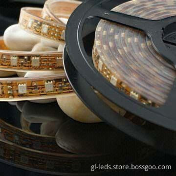 12/24V DC LED Strip 5050, Available in Red, Green, Blue, Yellow, Pure White, and Warm White Colors